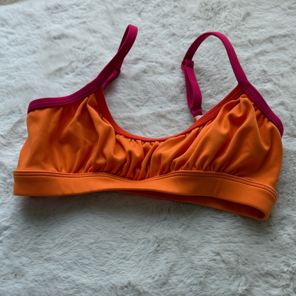Orange and Pink Kids Tank Top